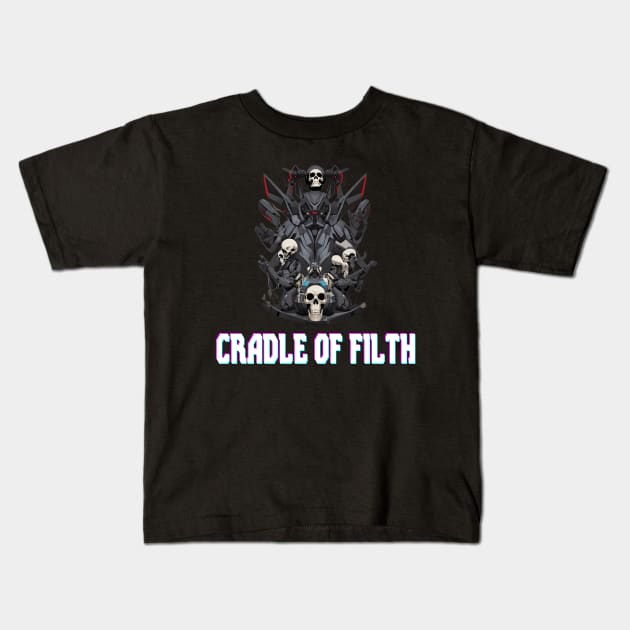 Cradle of Filth Kids T-Shirt by Maheswara.Momocats